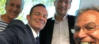 Selfie mit dem Wirtschaftsminister Dr. Volker Wissing